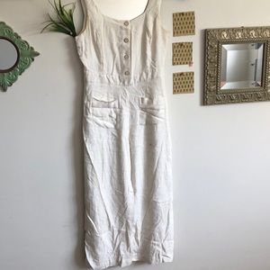 Vintage Linen Jumpsuit